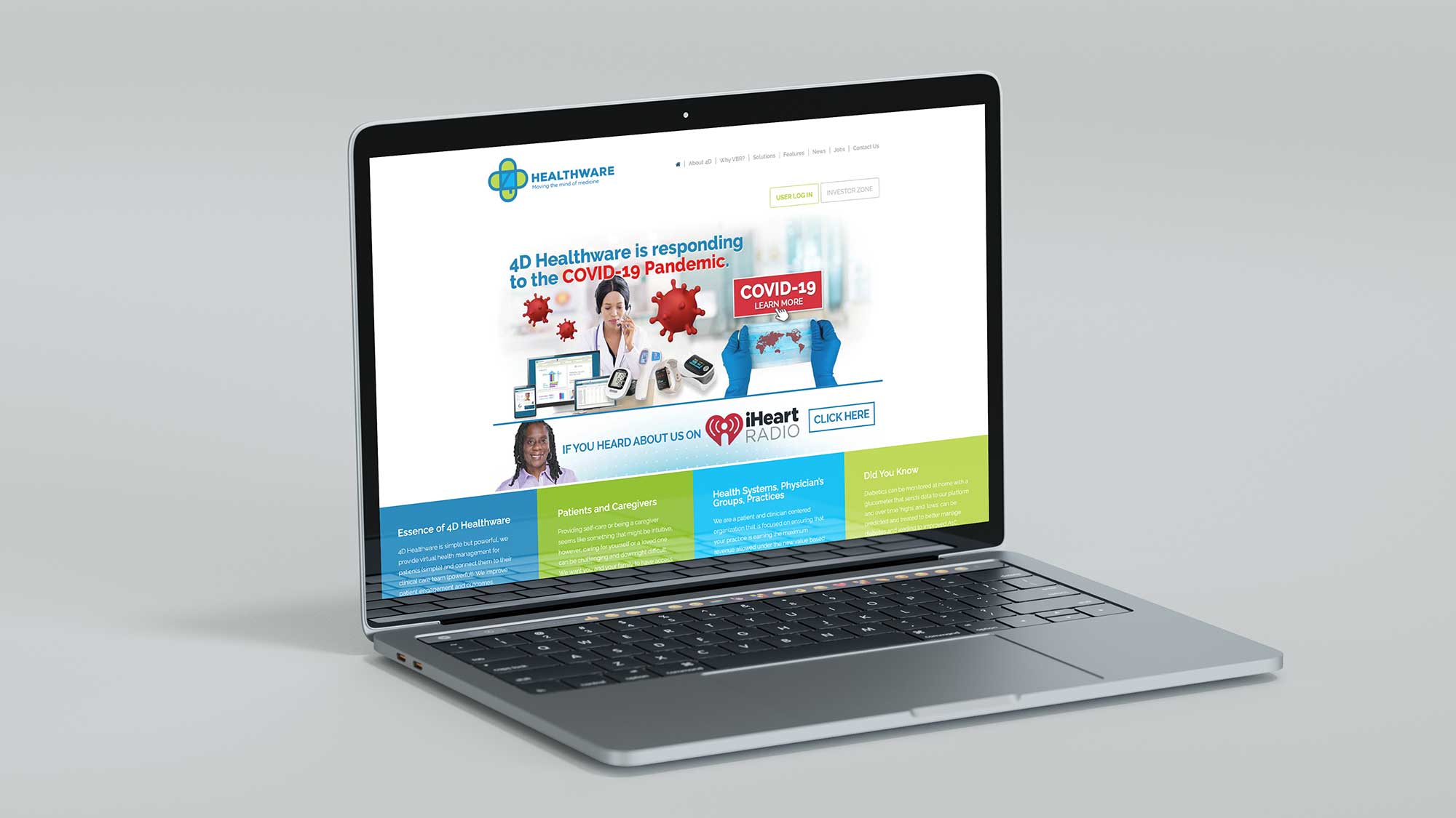 4D Healthware, work by Globecreative