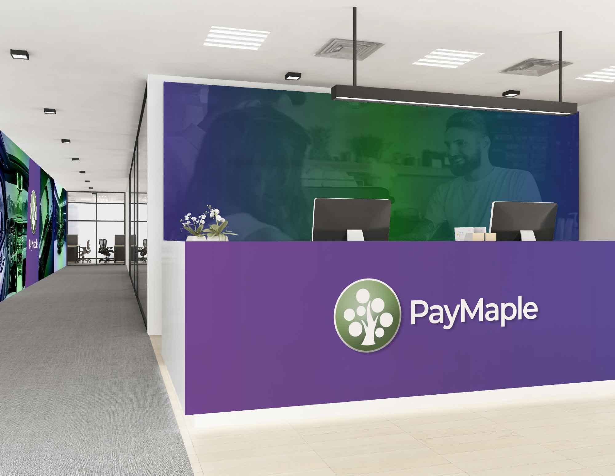 PayMaple, work by Globecreative