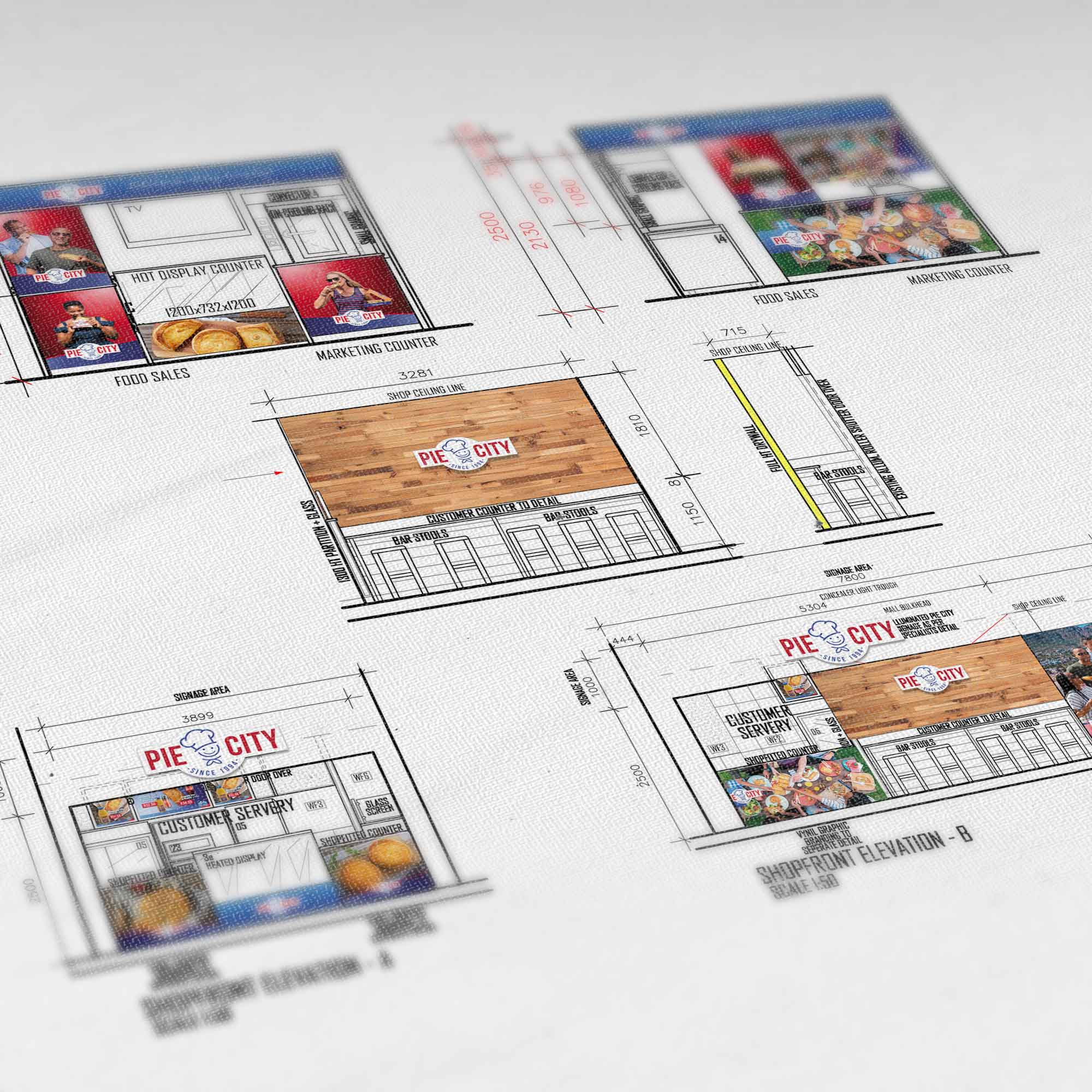 Pie City, work by Globecreative
