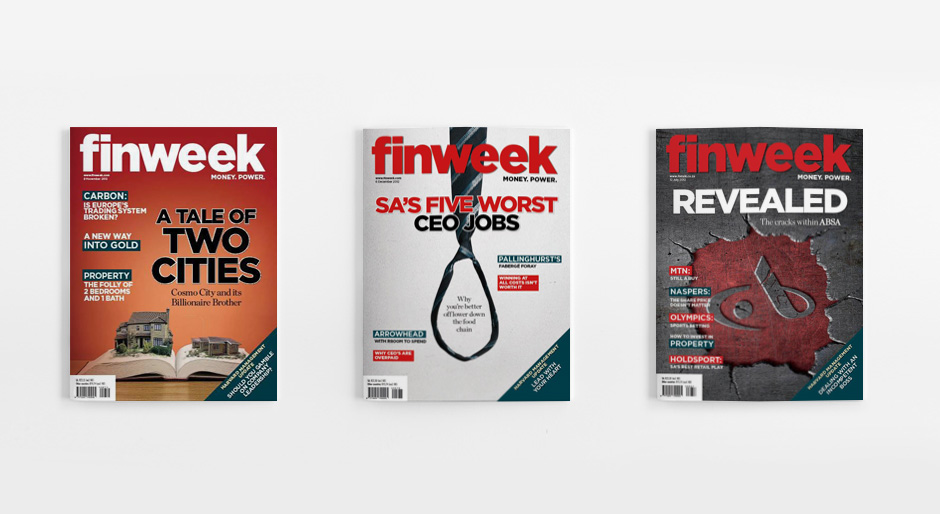 Finweek, work by Globecreative